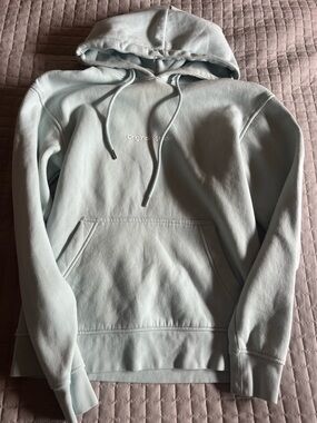 Jack & Jones Men's Plain Hoodie in Mint Green Relaxed Fit 12241687 soft cotton